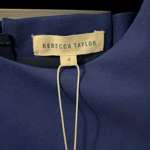 Rebecca Tylor Dress, color blue, size 4. - Picture 4 of 4